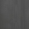 vidaXL CD Cabinet HAMAR Dark Grey 45x18x100 cm Solid Wood Pine