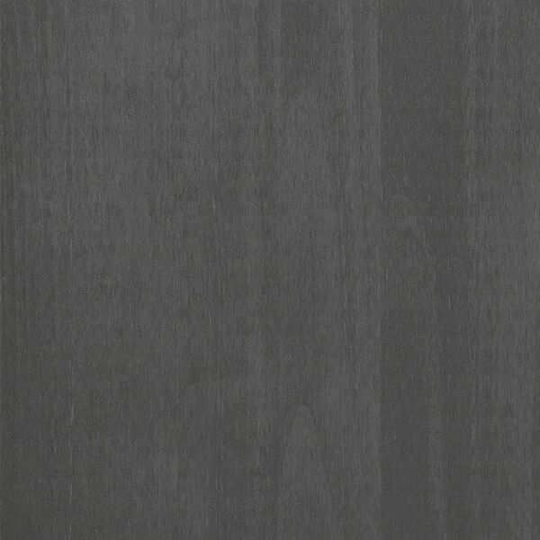 vidaXL CD Cabinet HAMAR Dark Grey 45x18x100 cm Solid Wood Pine