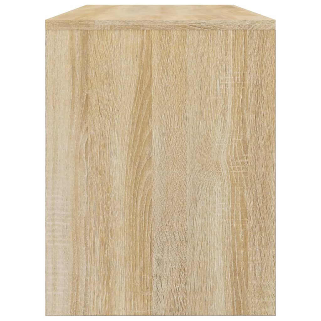 vidaXL Dressing Stool Sonoma Oak 70x35x45 cm Engineered Wood