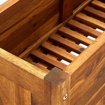 vidaXL Garden Raised Bed Acacia Wood 76x27.6x25 cm,  vidaXL Garden Raised Bed Acacia Wood 76x27.6x25 cm