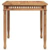 vidaXL Garden Dining Table 80x80x80 cm Solid Teak Wood