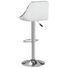 vidaXL Bar Stools 2 pcs Brown and White Faux Leather