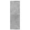 vidaXL Wall Shelf Concrete Grey 104x20x58.5 cm Engineered Wood