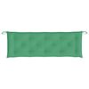 vidaXL Garden Bench Cushions 2pcs Green 150x50x7cm Oxford Fabric