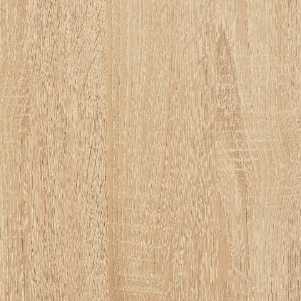 vidaXL Monitor Stand Sonoma Oak 100x24x13 cm Engineered Wood