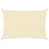 vidaXL Sunshade Sail 160 g/m² Cream 3x4.5 m HDPE