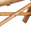 vidaXL Picnic Table 115x115x81 cm Bamboo