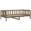 vidaXL Day Bed without Mattress Honey Brown Solid Wood Pine 90x200cm