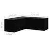 vidaXL Garden Furniture Covers 2 pcs L-Shaped 12 Eyelets 250x250x90 cm