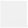 vidaXL CD Wall Shelf White 100x18x18 cm Engineered Wood