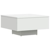 vidaXL Coffee Table White 60x60x31.5 cm Engineered Wood, white vidaXL Coffee Table White 60x60x31.5 cm Engineered Wood