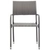 vidaXL 5 Piece Garden Dining Set Grey