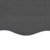 vidaXL Awning Top Sunshade Canvas Anthracite 350x250 cm