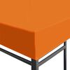 vidaXL Gazebo Top Cover 310 g/m² 4x3 m Orange