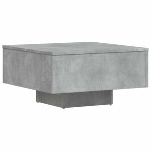 vidaXL Coffee Table Concrete Grey 60x60x31,5 cm Engineered Wood