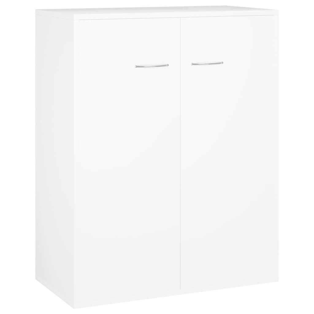 vidaXL Sideboard White 60x30x75 cm Engineered Wood