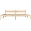 vidaXL Bed Frame without Mattress 180x200cm Super King Size