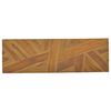 vidaXL Console Table 110x35x75 cm Solid Teak Wood