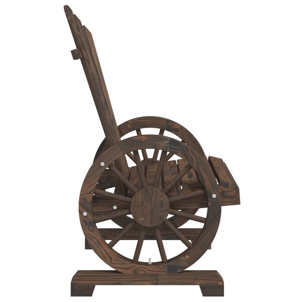 vidaXL Garden Adirondack Chair Solid Wood Fir