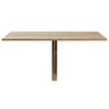 vidaXL Folding Wall Table Oak 100x60 cm