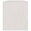 vidaXL TV Cabinets 3 pcs White Solid Wood Pine