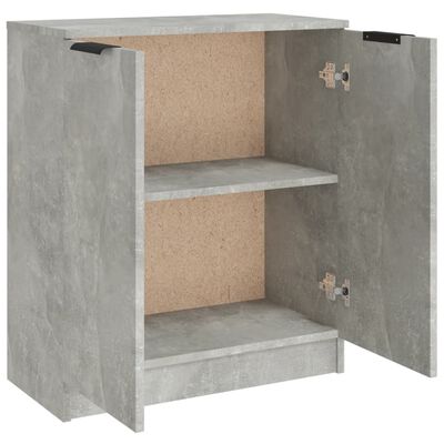 vidaXL Sideboard Concrete Grey 60x30x70 cm Engineered Wood, concrete grey vidaXL Sideboard Concrete Grey 60x30x70 cm Engineered Wood