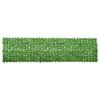 vidaXL Balcony Screen with Green Leaves 400x100 cm