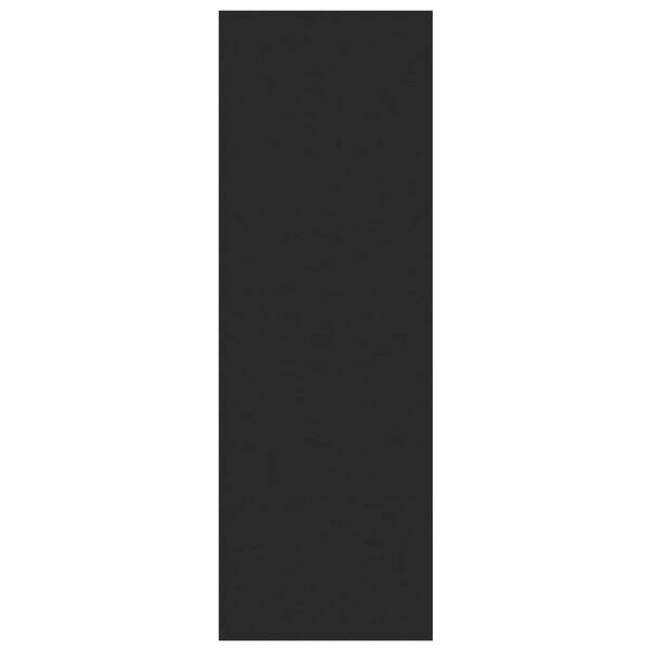 vidaXL Book Cabinet/Sideboard Black 66x30x98 cm Engineered Wood