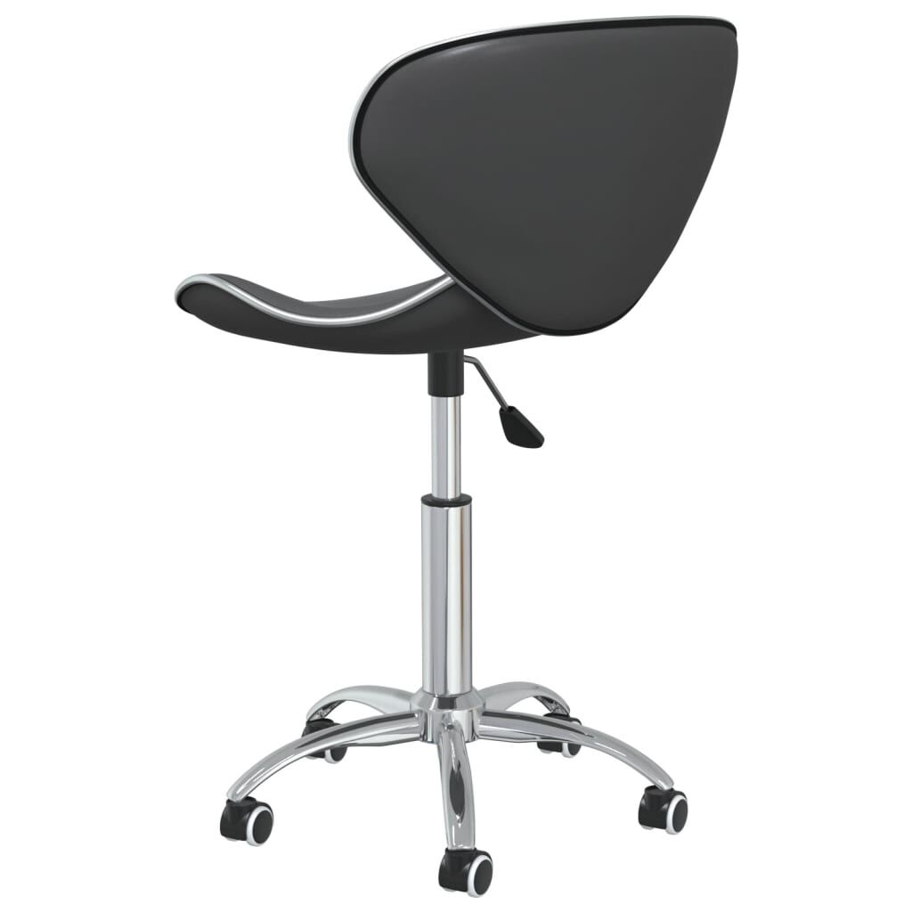 vidaXL Swivel Dining Chairs 6 pcs Grey Faux Leather