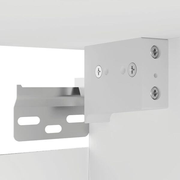 vidaXL Wall Mounted TV Cabinets 2 pcs White 30.5x30x30 cm