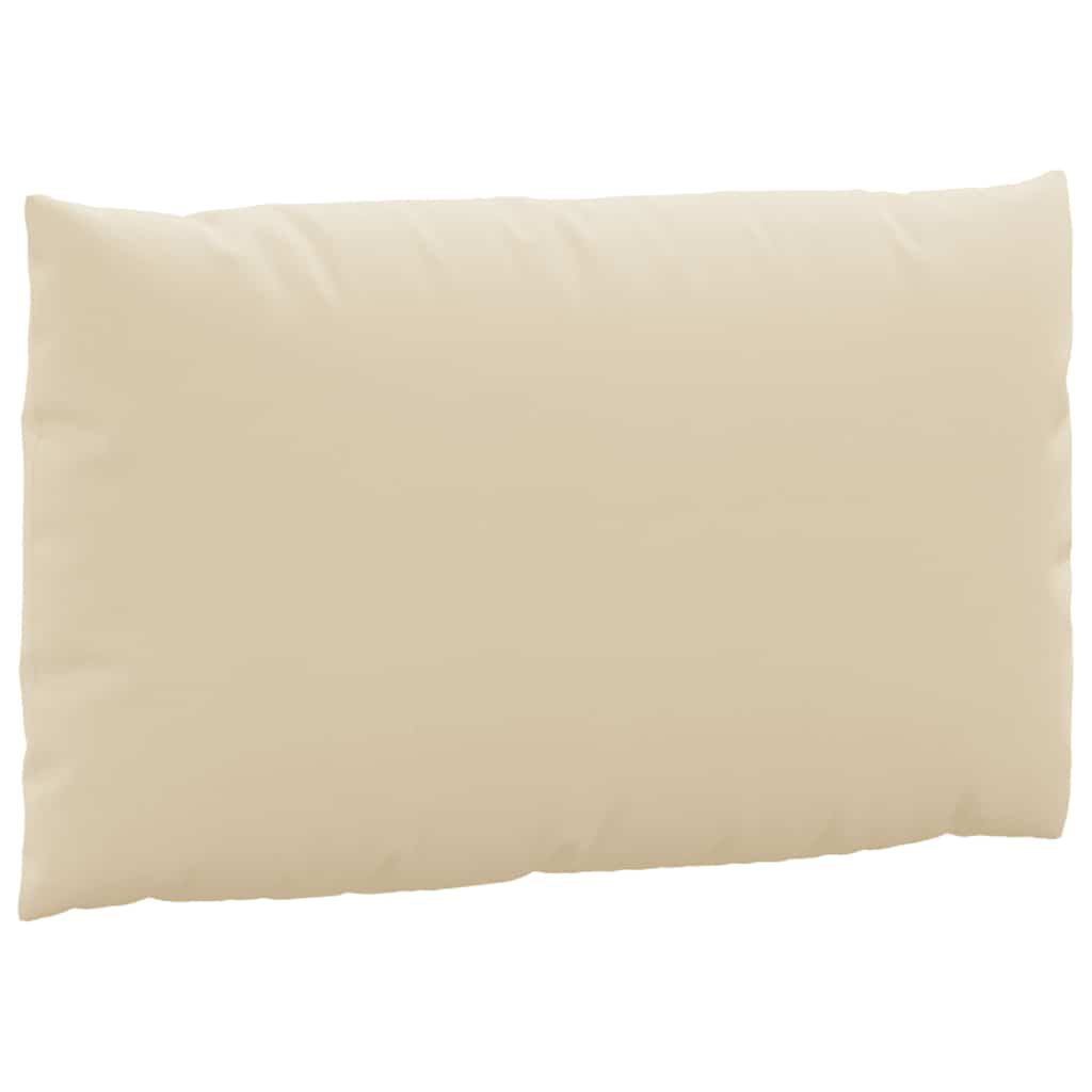 vidaXL Pallet Cushions 2 pcs Beige Oxford Fabric