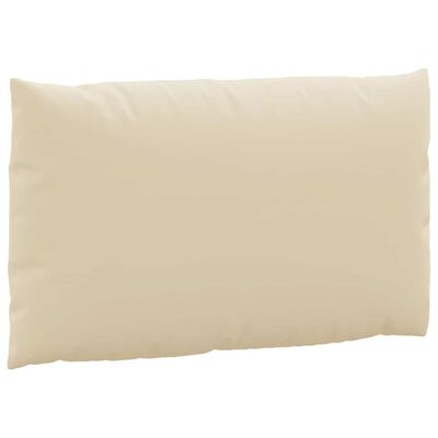vidaXL Pallet Cushions 2 pcs Beige Oxford Fabric, beige vidaXL Pallet Cushions 2 pcs Beige Oxford Fabric