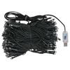 vidaXL Artificial Pre-lit Christmas Tree with Ball Set White 210 cm PVC