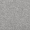 vidaXL Bed Frame without Mattress Light Grey 92x187 cm Single Fabric
