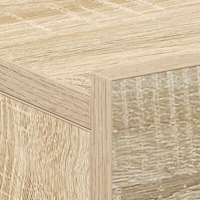vidaXL Floating Nightstand Sonoma Oak 40x30x15 cm Engineered Wood, sonoma oak vidaXL Floating Nightstand Sonoma Oak 40x30x15 cm Engineered Wood