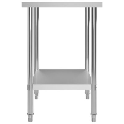 vidaXL Kitchen Work Table 80x60x85 cm Stainless Steel,  vidaXL Kitchen Work Table 80x60x85 cm Stainless Steel