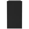 vidaXL Desk Black 90x40x72 cm Engineered Wood