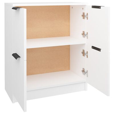 vidaXL Sideboard White 60x30x70 cm Engineered Wood, white vidaXL Sideboard White 60x30x70 cm Engineered Wood