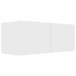 vidaXL Tv Cabinet | White | Engineered wood | Small | Drop-Down | TV Cabinet