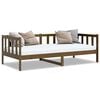 vidaXL Day Bed without Mattress Honey Brown Solid Wood Pine 90x200cm