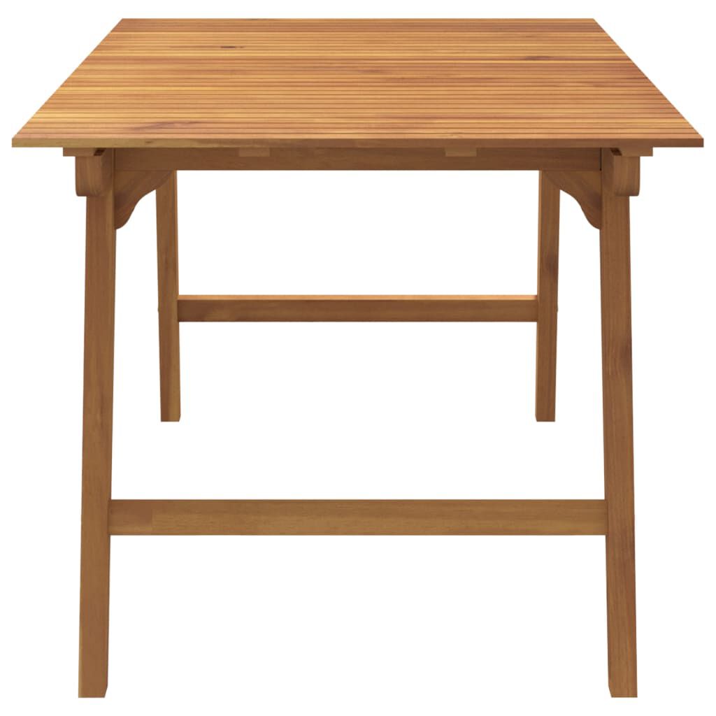 vidaXL 7 Piece Garden Dining Set Solid Wood Acacia