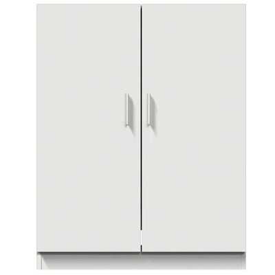 vidaXL Washing Machine Cabinet White 71x71.5x91.5 cm, white vidaXL Washing Machine Cabinet White 71x71.5x91.5 cm