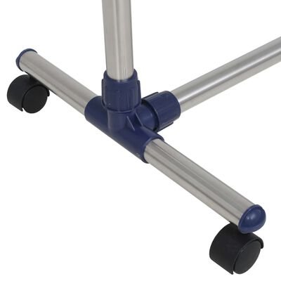 vidaXL Adjustable Clothes Rack Stainless Steel 165x44x150 cm Silver,  vidaXL Adjustable Clothes Rack Stainless Steel 165x44x150 cm Silver