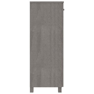 vidaXL Shoe Cabinet HAMAR Light Grey 85x40x108 cm Solid Wood Pine, light grey vidaXL Shoe Cabinet HAMAR Light Grey 85x40x108 cm Solid Wood Pine