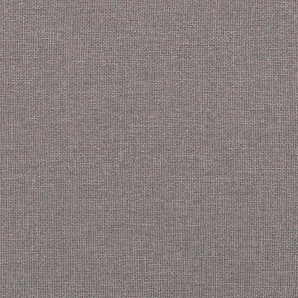 vidaXL Recliner Chair Taupe Fabric