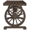 vidaXL Garden Table 115x55x65 cm Solid Wood Fir