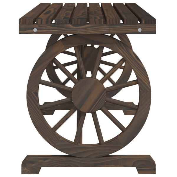 vidaXL Garden Table 115x55x65 cm Solid Wood Fir