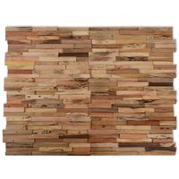 vidaXL Wall Cladding Panels 10 pcs 1.03 m² Recycled Teak Wood, natural vidaXL Wall Cladding Panels 10 pcs 1.03 m² Recycled Teak Wood
