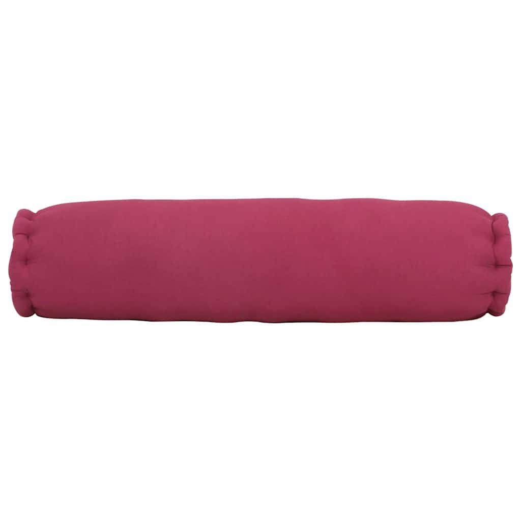 vidaXL 7 Piece Throw Pillow Set Pink Fabric