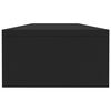 vidaXL Monitor Stand Black 100x24x13 cm Engineered Wood